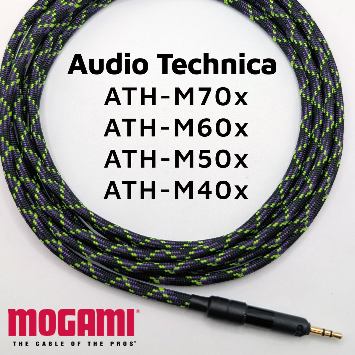 Audio Technica ATH-M70x / ATH-M60x / ATH-M50x / ATH-M40x - Mogami