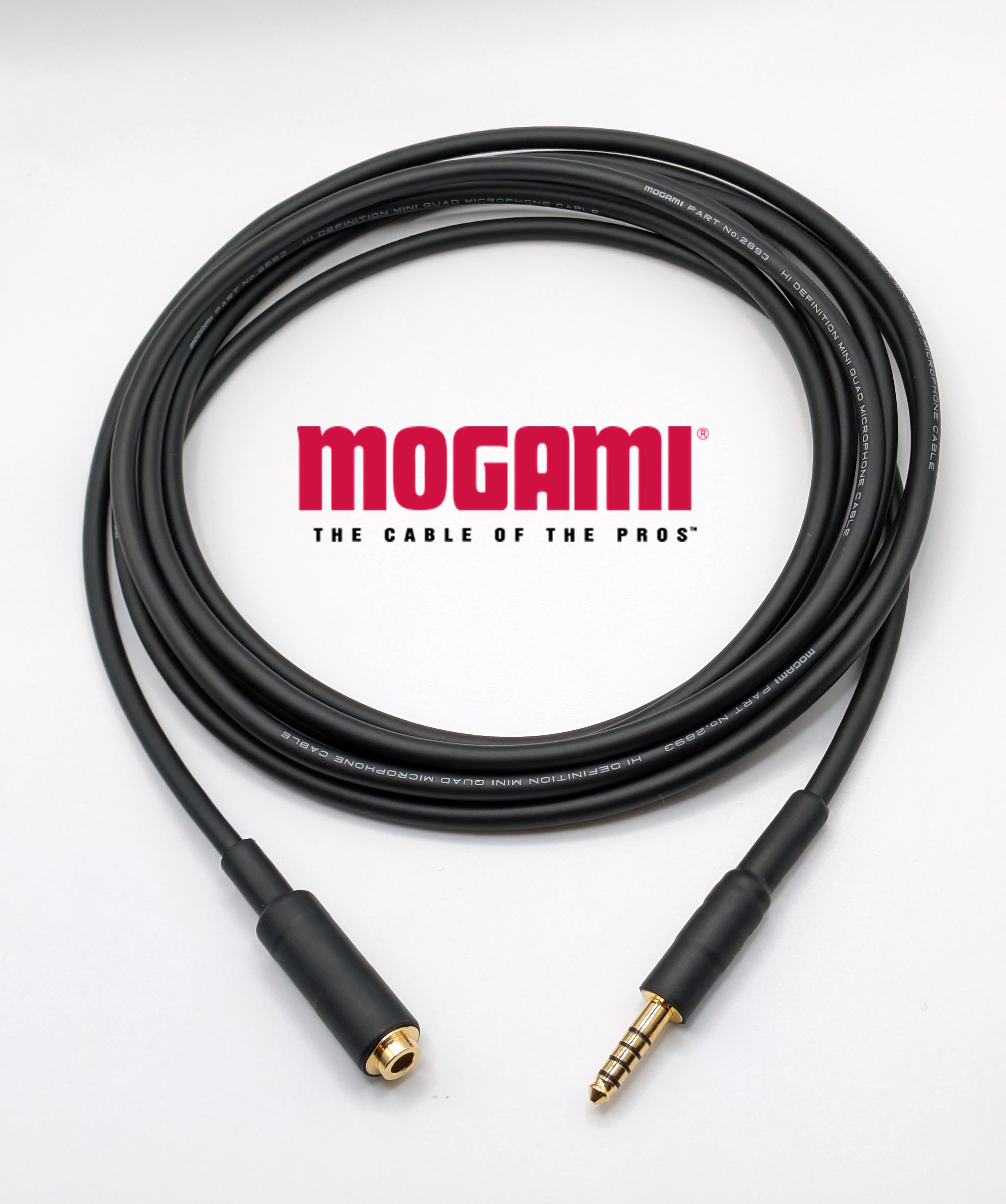 4.4mm Balanced Headphone Extension Cable - Mogami 26AWG