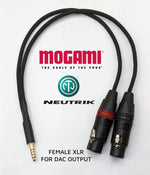Load image into Gallery viewer, 4.4mm to Dual M/F 3 Pin XLR Interconnect - Mogami and Neutrik
