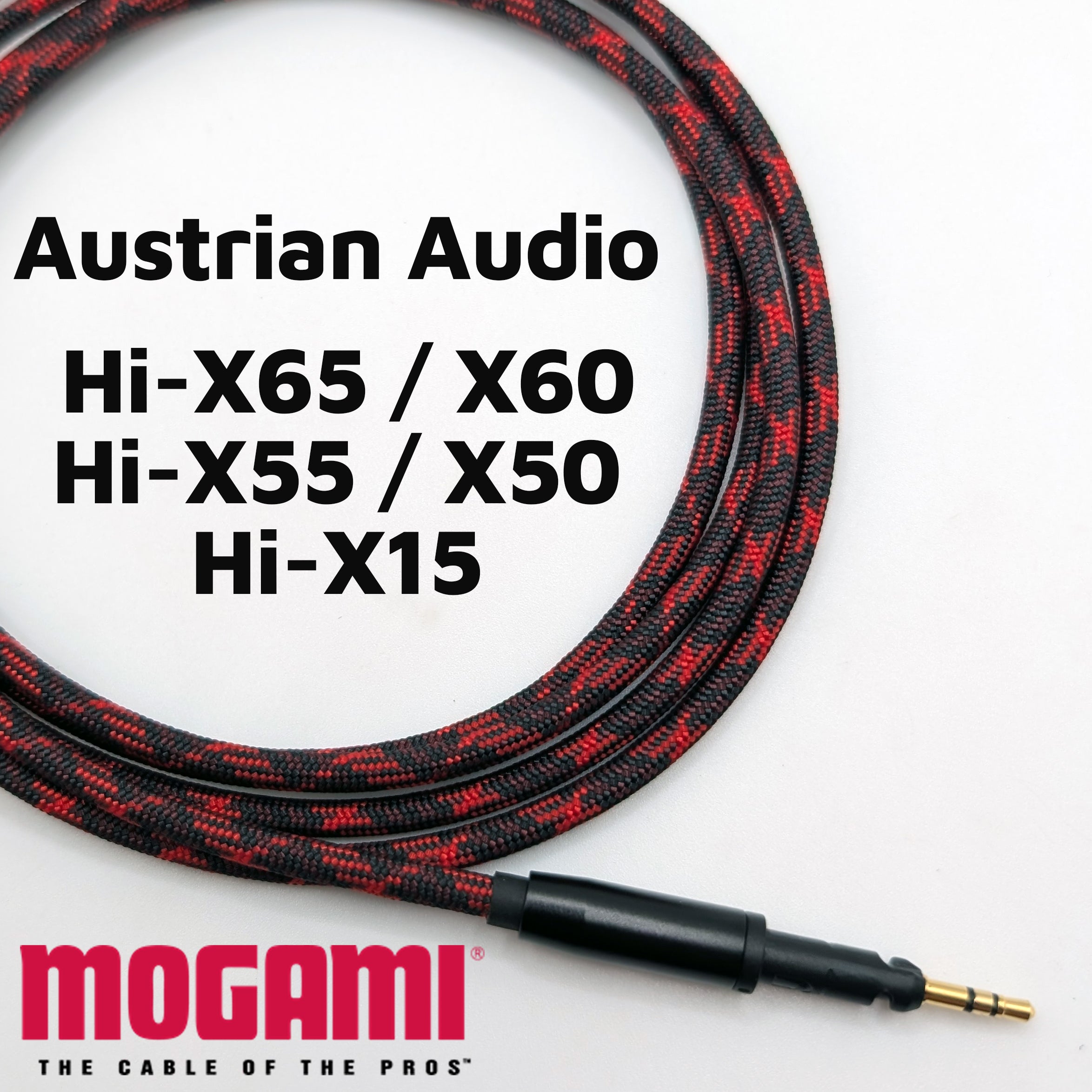 Austrian Audio Hi-X65 / X60 / X55 / X50 / X15 - Mogami 26AWG