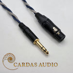 Load image into Gallery viewer, Female 4 Pin XLR to Male 1/4&quot; Adaptor - Cardas 24AWG
