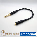 Load image into Gallery viewer, Female 4.4mm to Male 1/4" Adaptor - Cardas 24AWG
