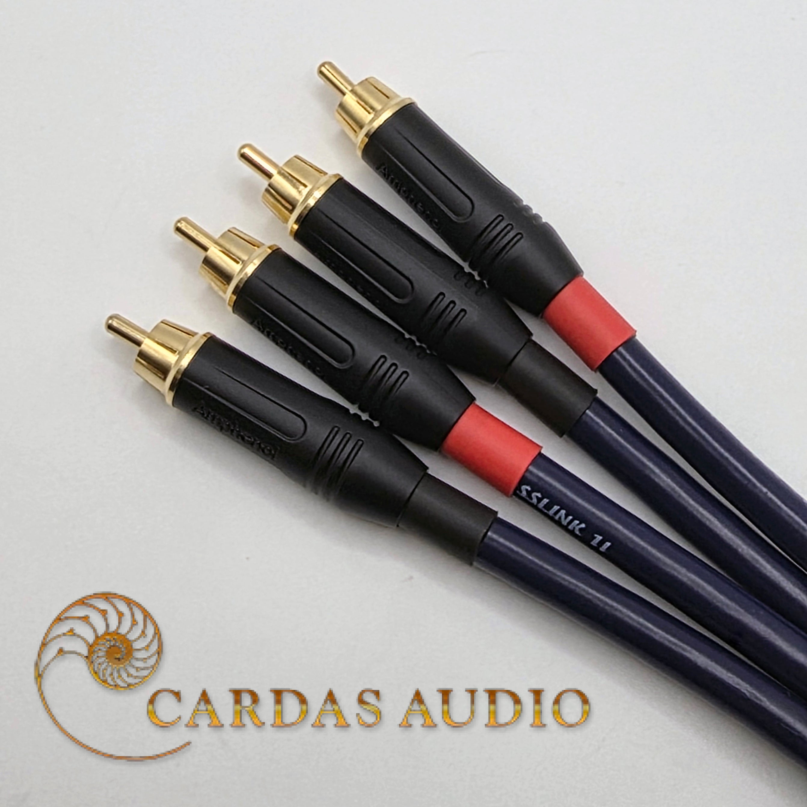Cardas Audio - Pair of RCA Patch Cables - Cardas 20AWG