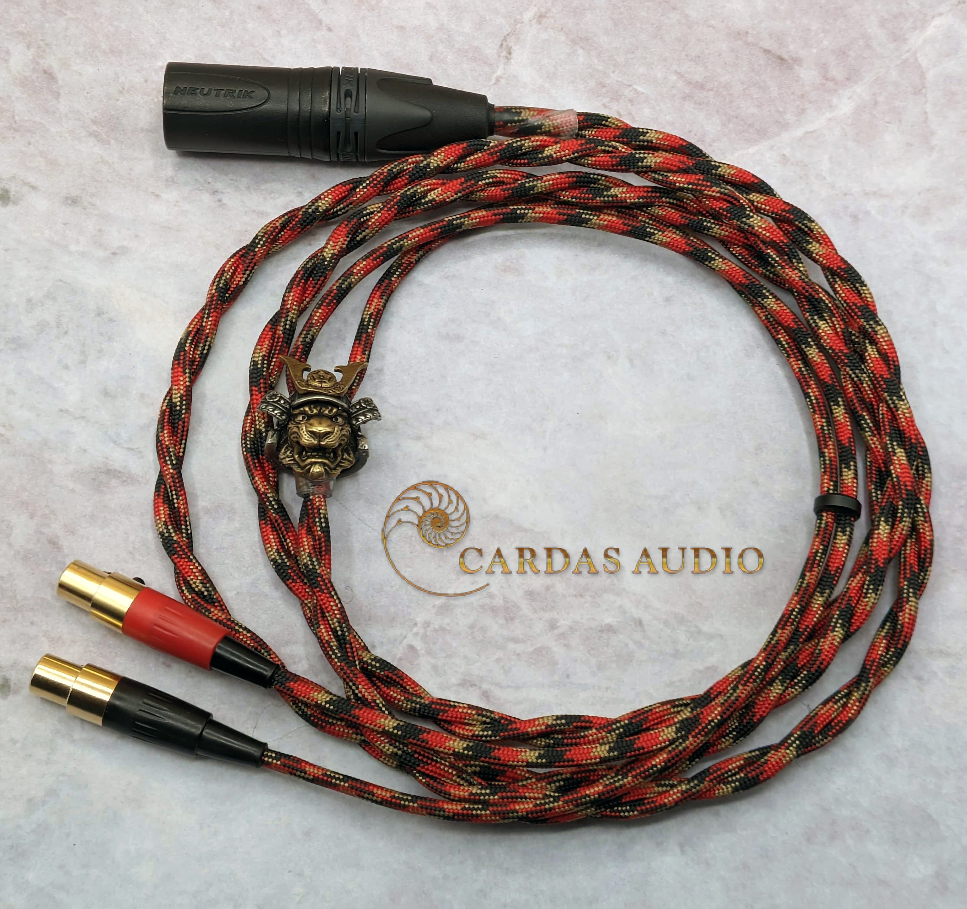 Custom Cardas Audio - Audeze MM-500 / LCD-X / LCD-5 / LCD-4 / LCD-3 / LCD-2 - Cardas 24AWG