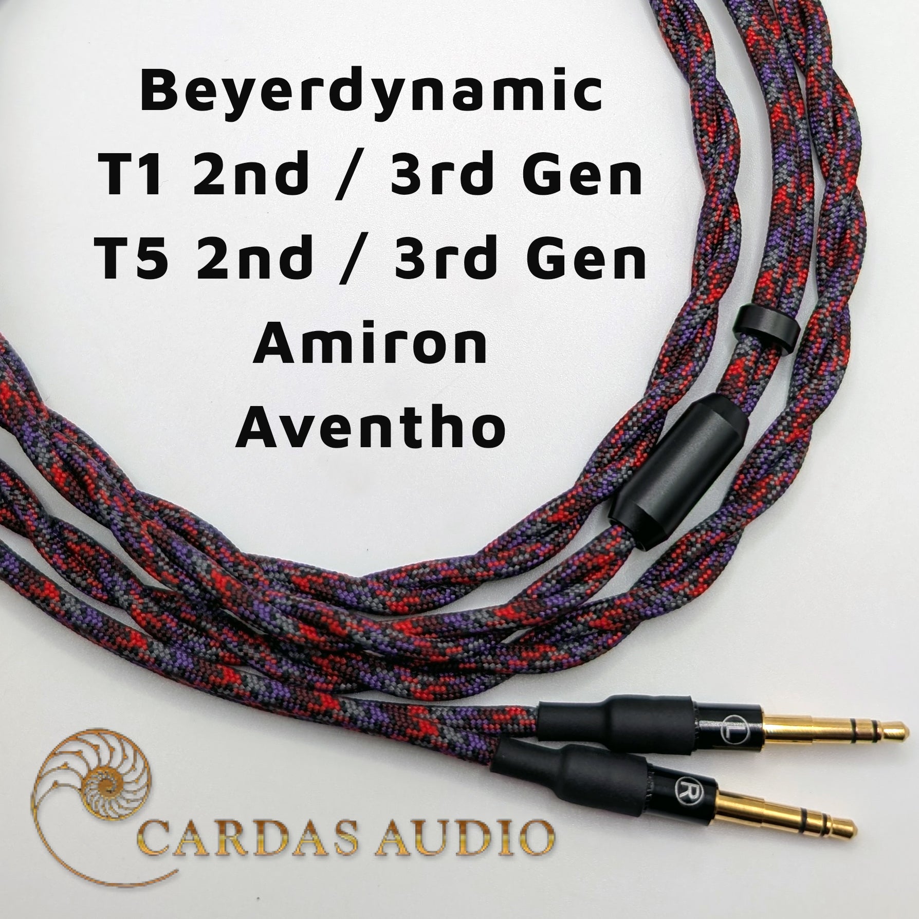 Cardas Audio - Beyerdynamic T1 2nd 3rd Gen / T5 2nd 3rd Gen / Amiron / Aventho - Cardas 24AWG