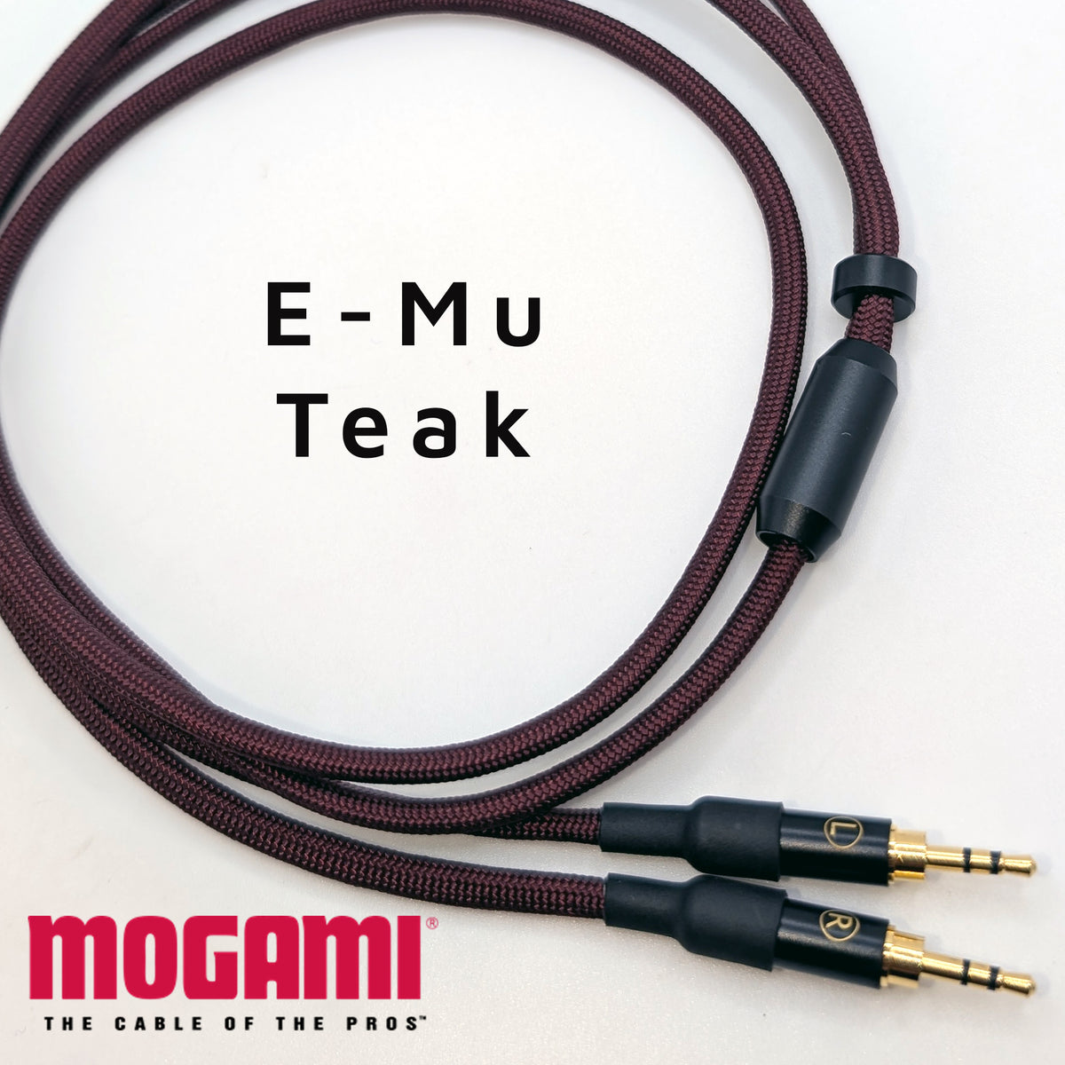 DROP E-Mu Teak Dual 2.5mm Tip/Ring - Mogami 26AWG – Fog City Audio