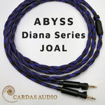 Load image into Gallery viewer, Abyss Diana Spiral Twin Headphone Cable - Cardas 24AWG
