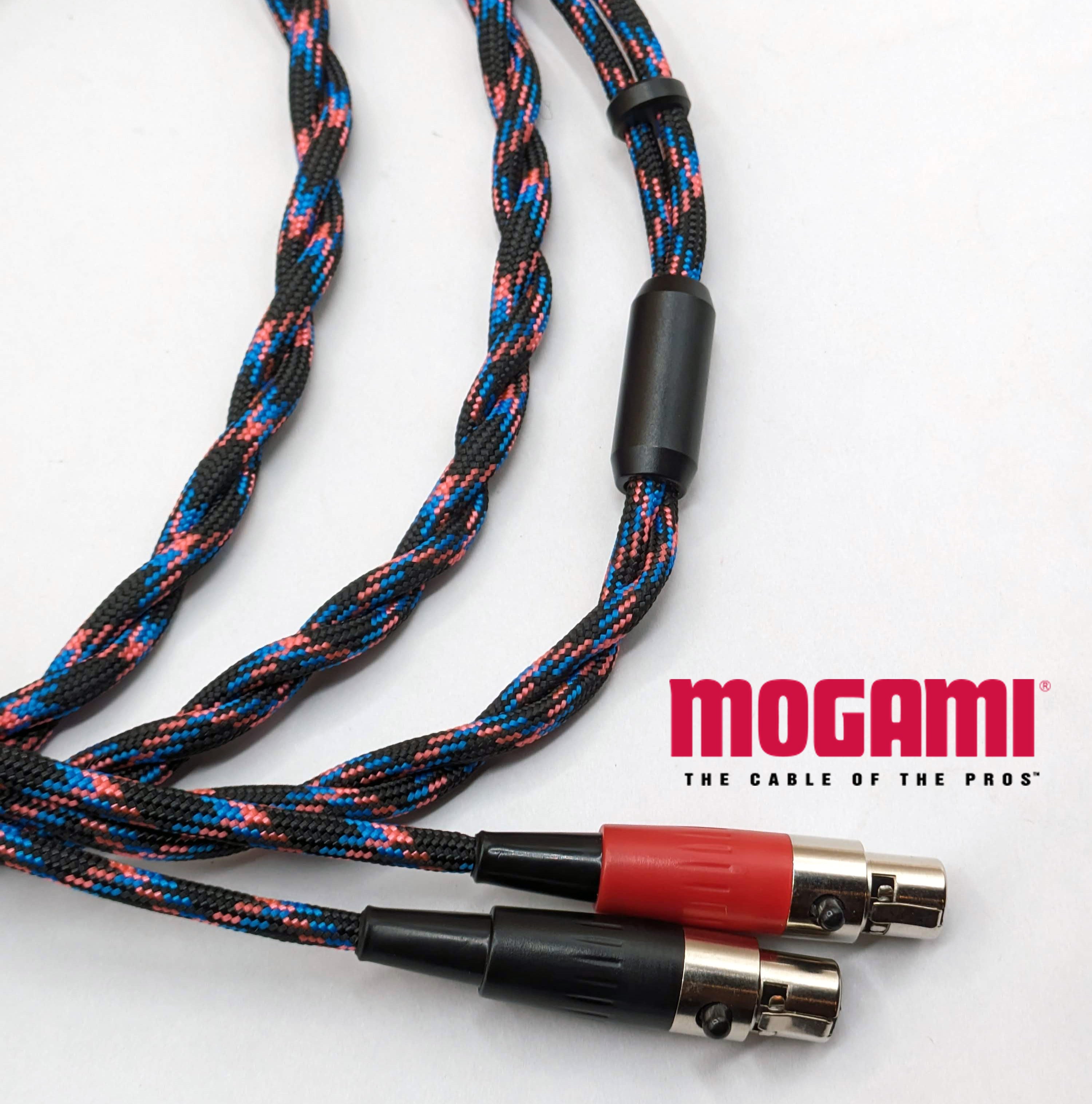 "Spiral Twin" Abyss AB1266 Headphone Cable - Mogami 26AWG