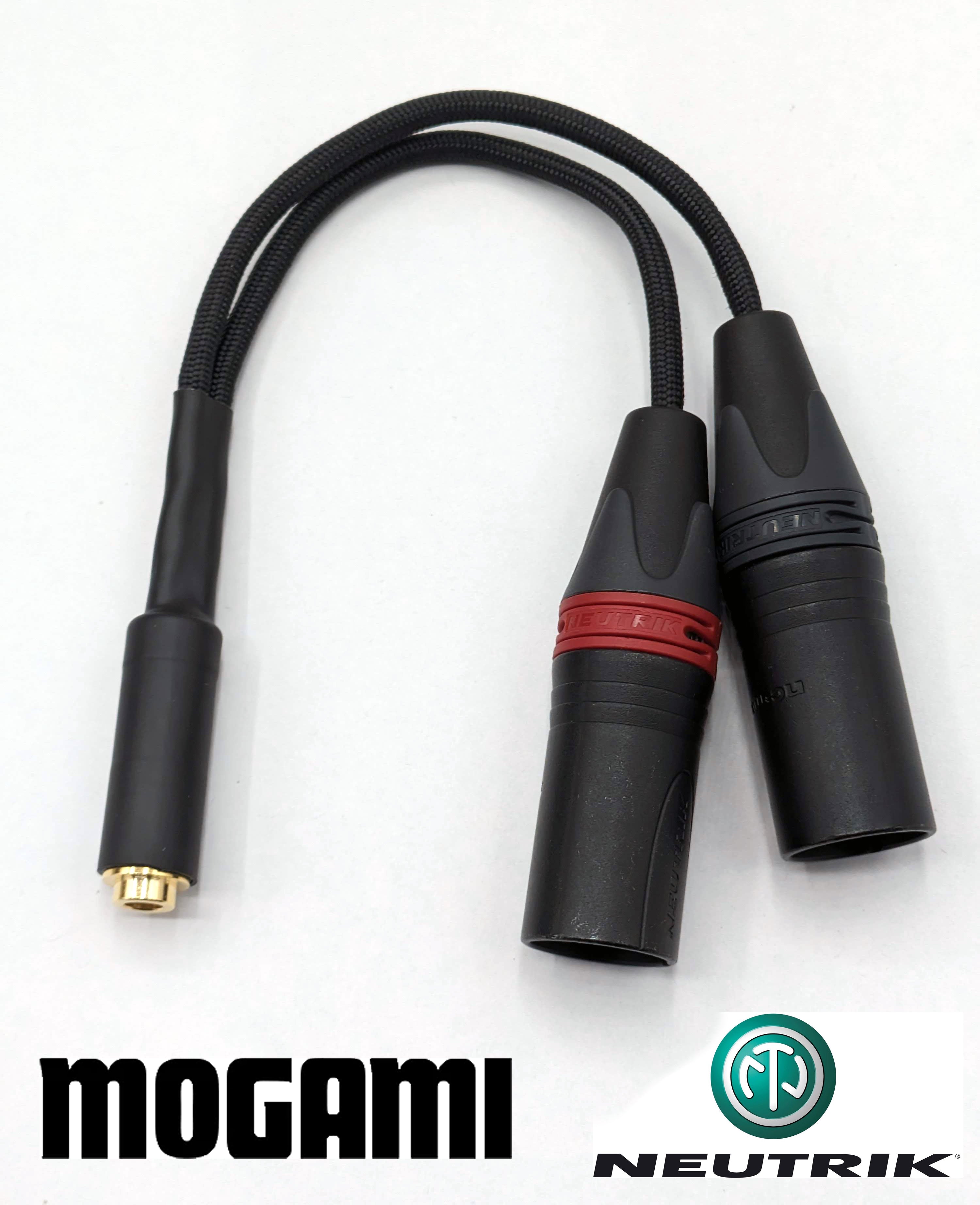 Adaptor Cable - Female 4.4mm to Dual Male 3 Pin XLR - Mogami