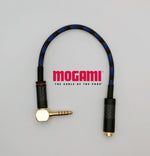 Load image into Gallery viewer, Adaptor - Female 4.4mm to Male Right Angle 4.4mm - Mogami
