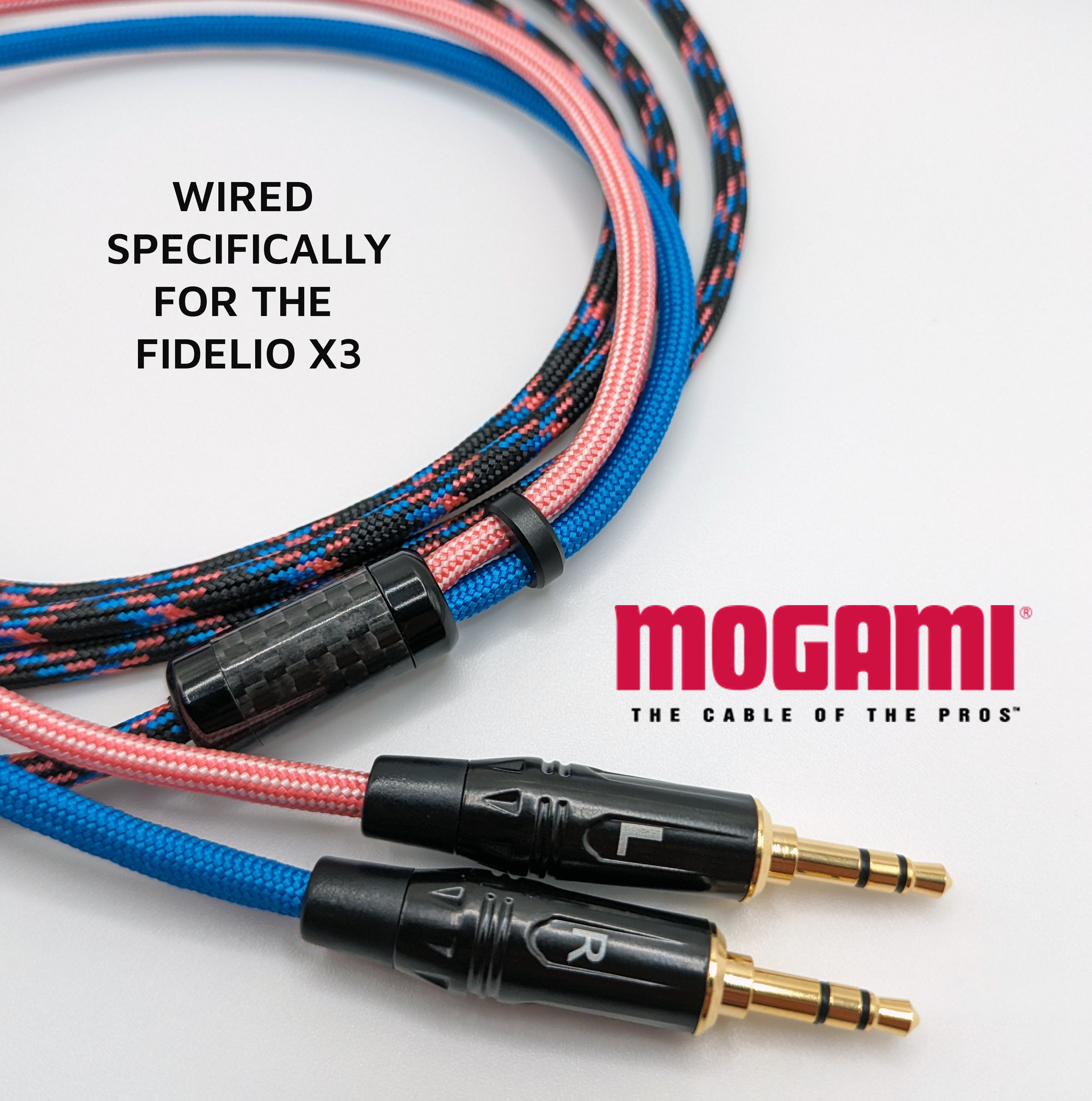 Philips Fidelio X3 Headphone Cable Balanced or Single Ended - Mogami