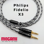 Load image into Gallery viewer, Philips Fidelio X3 Headphone Cable - Mogami 26AWG
