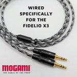 Load image into Gallery viewer, Philips Fidelio X3 Headphone Cable - Mogami 26AWG
