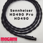 Load image into Gallery viewer, Sennheiser HD490 "Spiral Twin" - Mogami 26AWG
