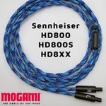 Load image into Gallery viewer, Sennheiser HD800 Series "Spiral Twin" Mogami 26AWG

