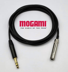 Headphone Extension Cable - 6.35mm (1/4")  - Mogami