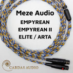 Load image into Gallery viewer, Meze Empyrean / Empyrean II / Elite Arta Spiral Twin Headphone Cable - Cardas 24AWG
