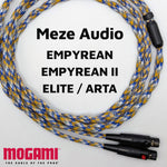 Load image into Gallery viewer, Meze Empyrean / Empyrean II / Elite Arta Spiral Twin Headphone Cable - Mogami 26AWG
