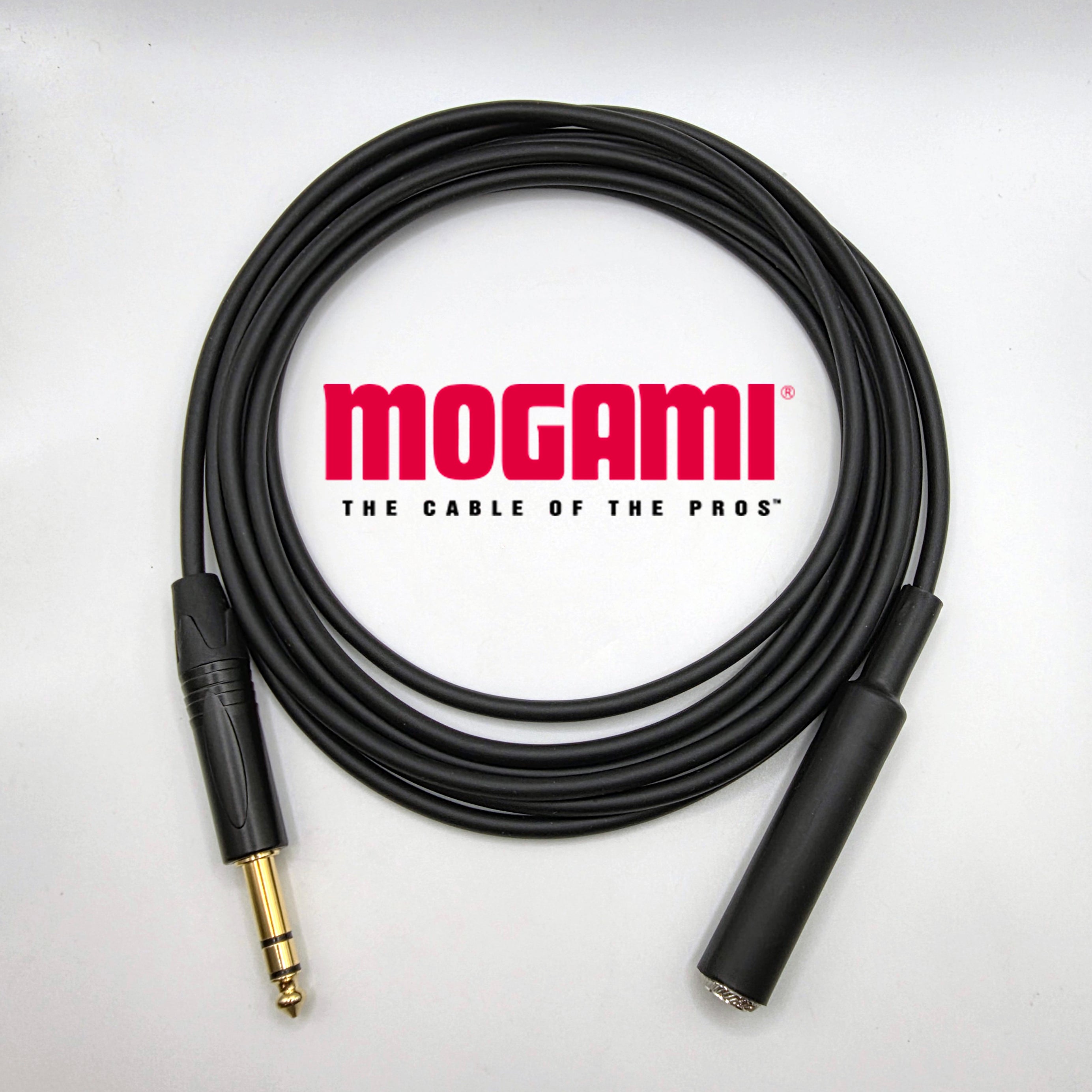 Headphone Extension Cable - 6.35mm (1/4")  - Mogami
