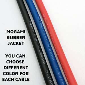 Pair of RCA Patch Cables Male to Male - Mogami Cable / Amphenol Connectors