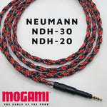 Load image into Gallery viewer, &quot;Spiral Twin&quot; Neumann NDH-30 / NDH-20 Headphone Cable - Mogami 26AWG
