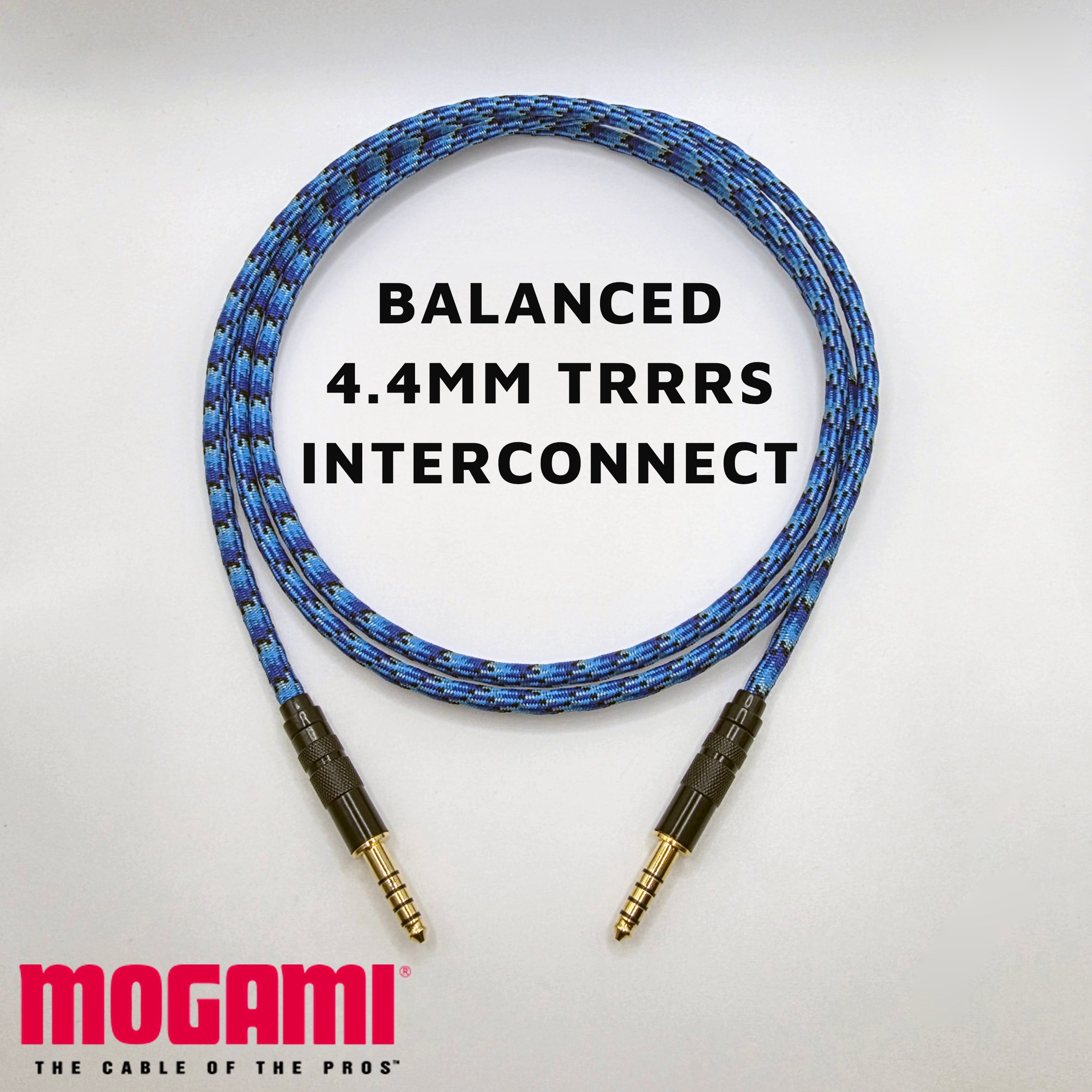 4.4mm Balanced Interconnect Cable - Mogami 26AWG - Built in USA