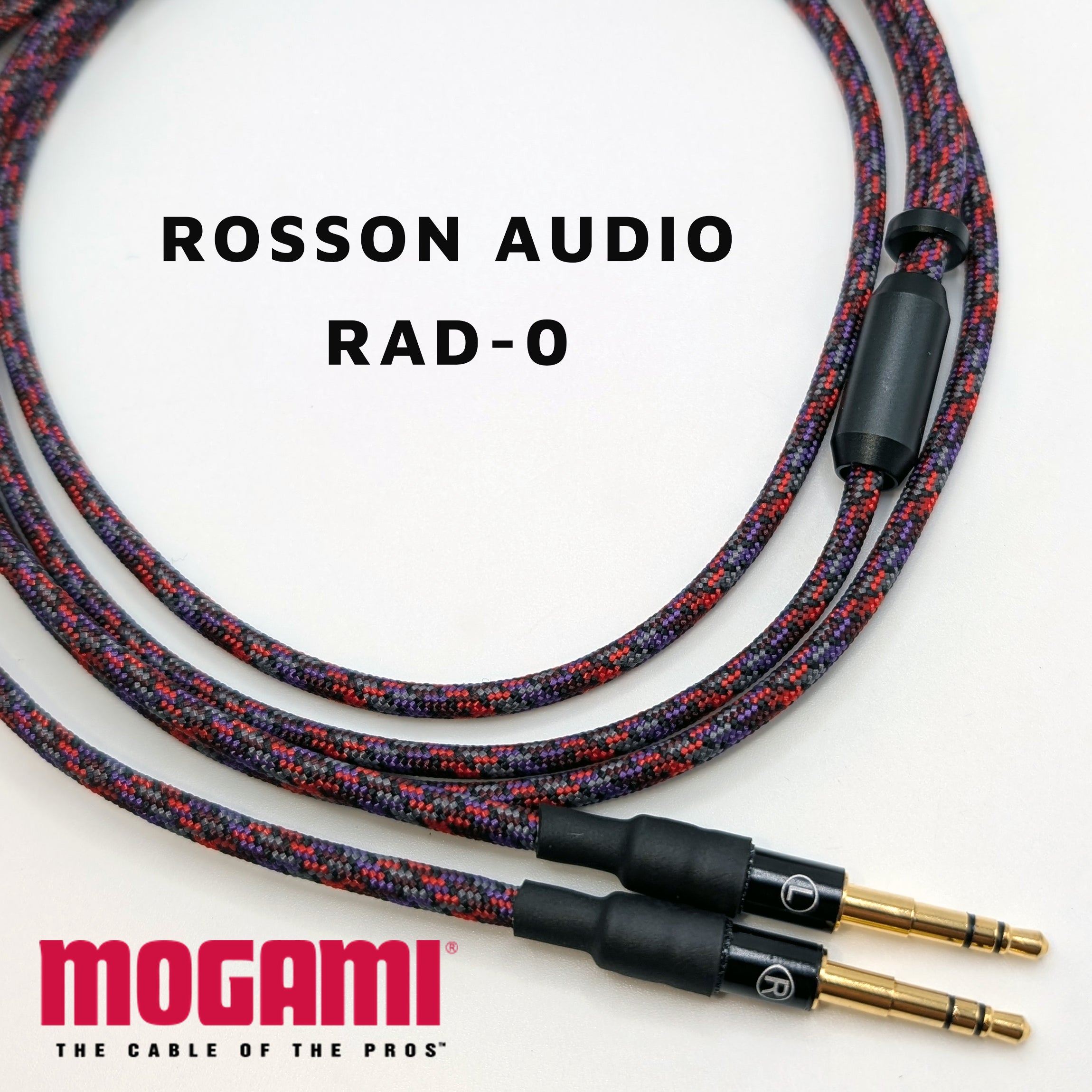 Rosson RAD-0 Headphone Cable -  Mogami - Made in U.S.A.  RAD ZERO