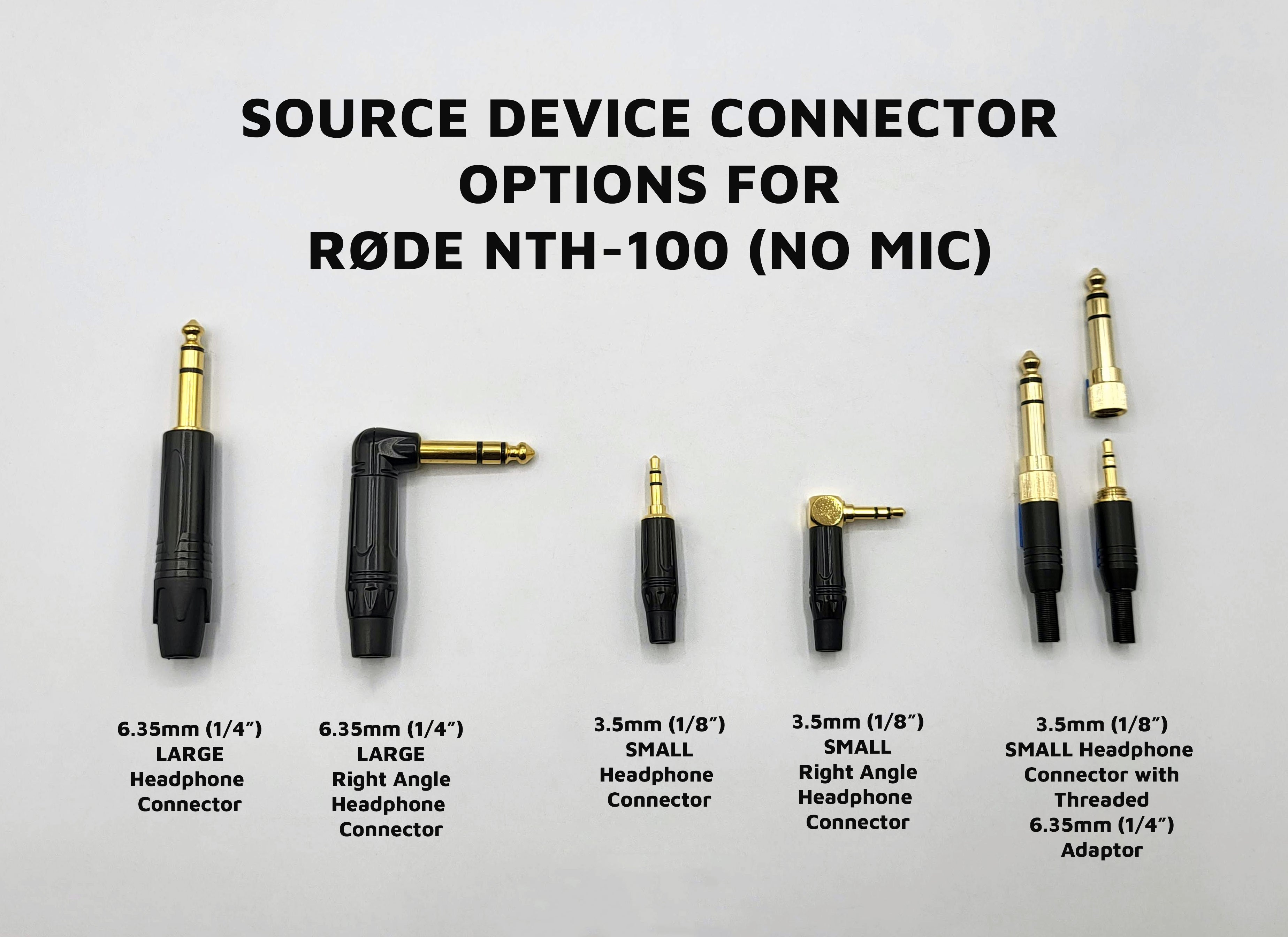 RØDE NTH-100 & NTH-100M Headphone Cable - Mogami 26AWG