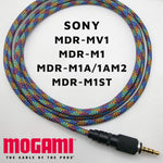 Load image into Gallery viewer, Sony MDR-MV1 / M1 Headphone Cable - Mogami 26AWG
