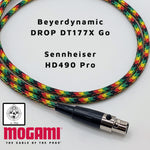 Load image into Gallery viewer, Beyerdynamic DROP DT177X Go Headphone Cable - Mogami 26AWG
