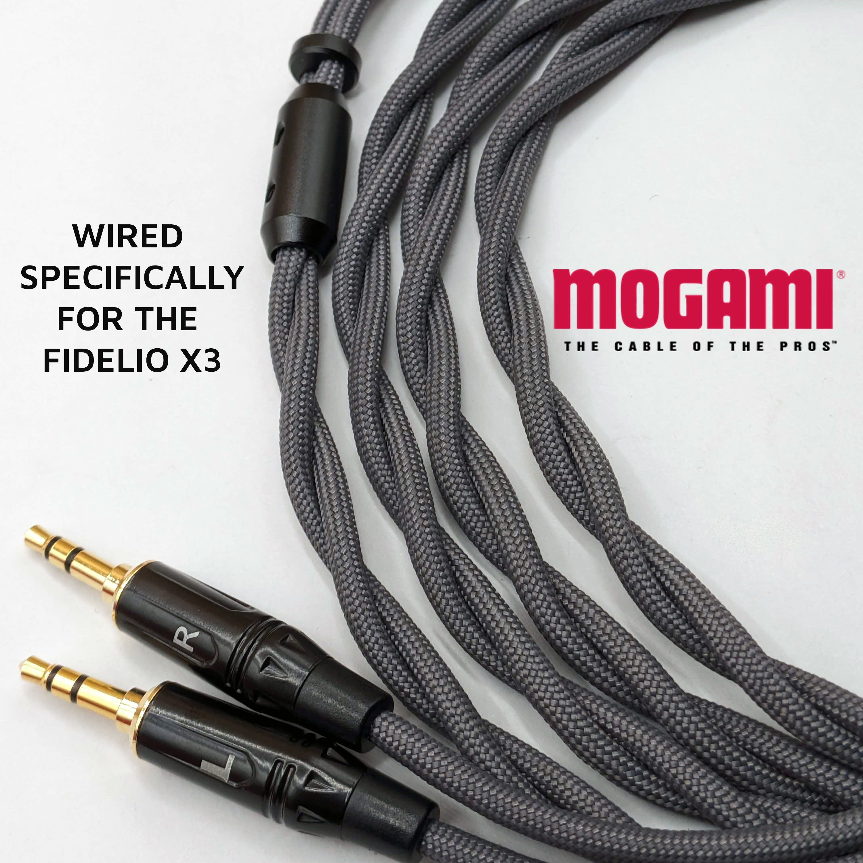 Philips Fidelio X3 "Spiral Twin" - Mogami 26AWG