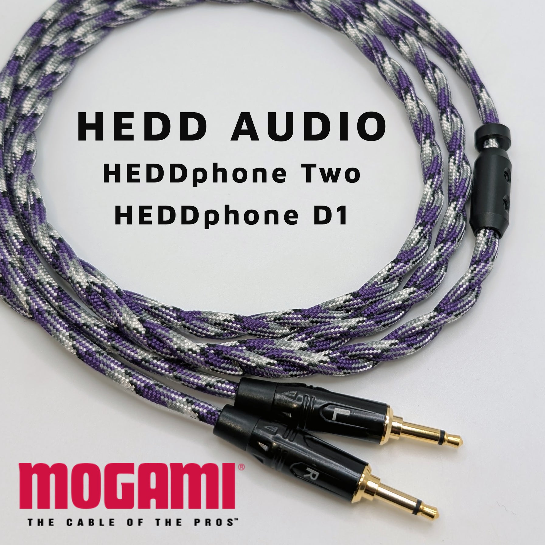 "Spiral Twin" HEDD Audio - HEDDPhone D1 / HEDDphone Two - Mogami 26AWG