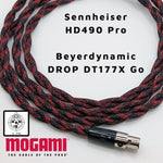 Load image into Gallery viewer, Sennheiser HD490 &quot;Spiral Twin&quot; - Mogami 26AWG
