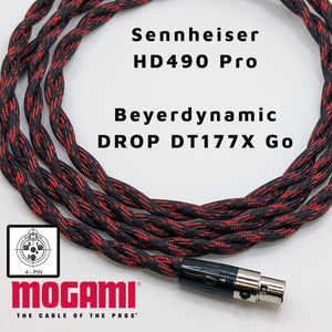 Sennheiser HD490 "Spiral Twin" - Mogami 26AWG