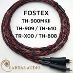 Load image into Gallery viewer, Fostex TH-900MK2 / TH-909 / TH-610 / DROP TR-X00 / TH-808 Headphone Cable - Cardas 24WG
