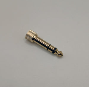 Replacement Threaded 6.35mm (1/4") Adaptor for FCA Threaded 3.5mm Connector