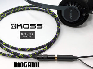 Koss Utility Series - Modular Headphone Cable - Mogami 26AWG