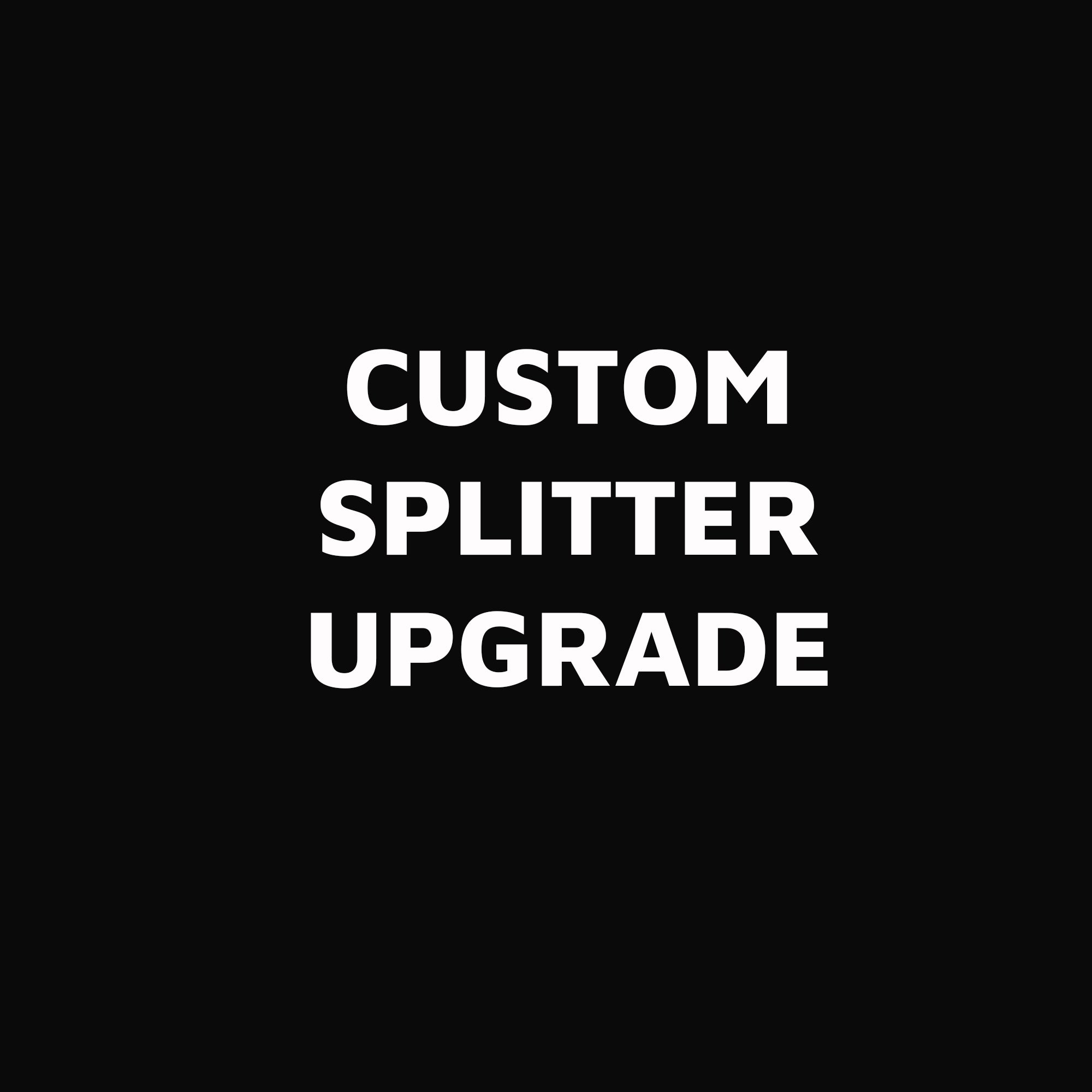 Custom Audio Splitter Custom Splitter – Fog City Audio