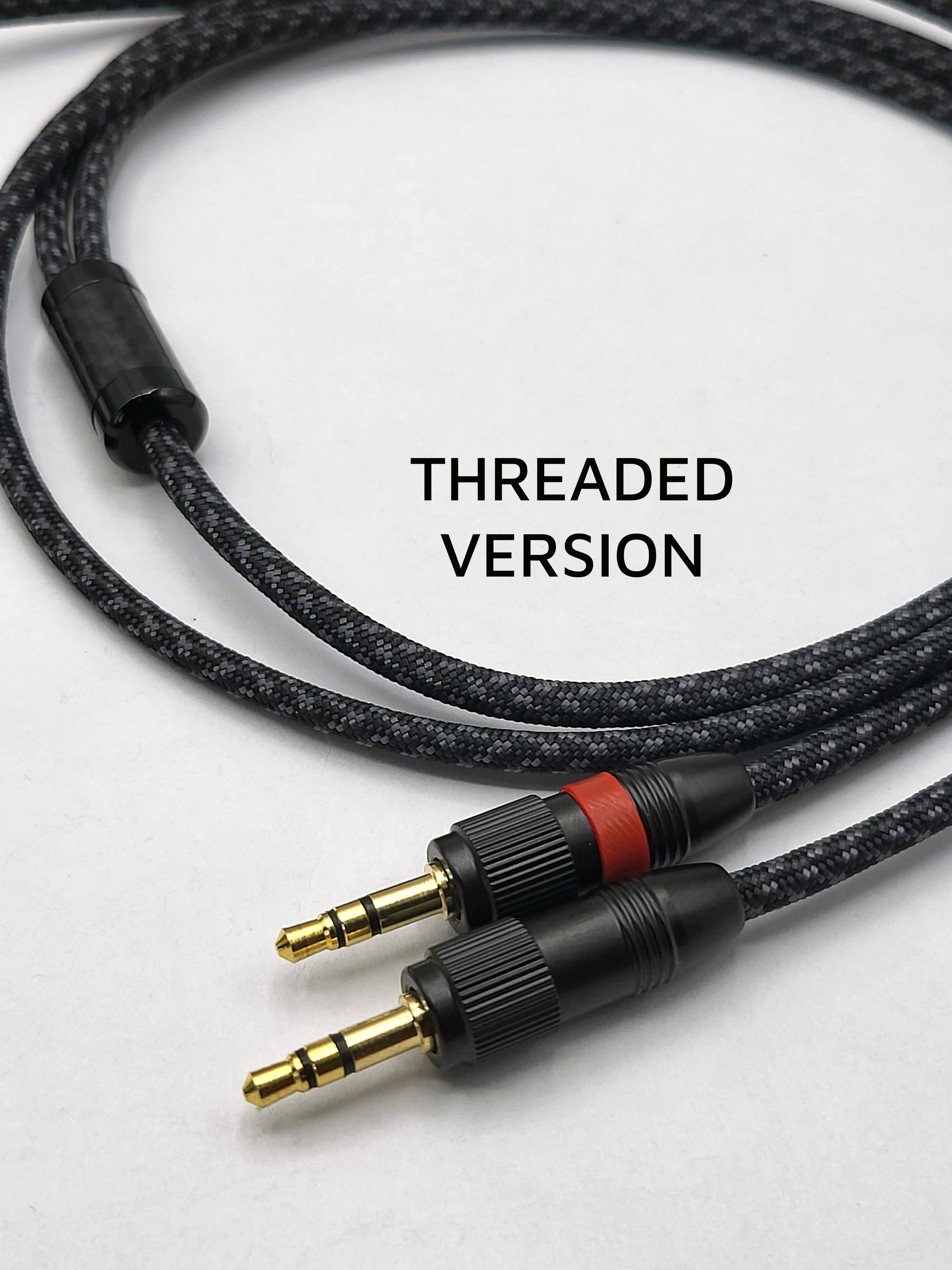 SONY MDR-Z7 Z7R Z1R (Threaded Connectors) Headphone Cable  - Balanced or Single Ended