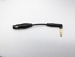 Load image into Gallery viewer, 4 Pin XLR to 90 Degree 6.35mm (1/4&quot;) Adaptor
